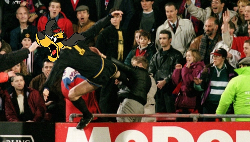 Just For Kicks: Eric Cantona Blames High T For Fan Attack